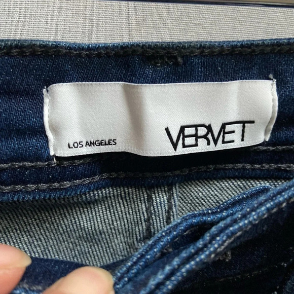 Vervet high waist Slim button fly  Jeans Sz 34/32 - Picture 8 of 14